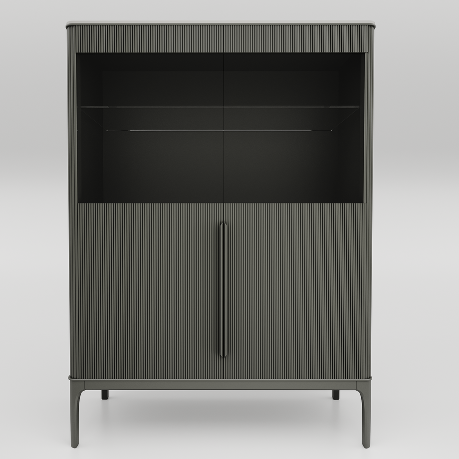 Шкаф-витрина Модена (МДФ) Т-612