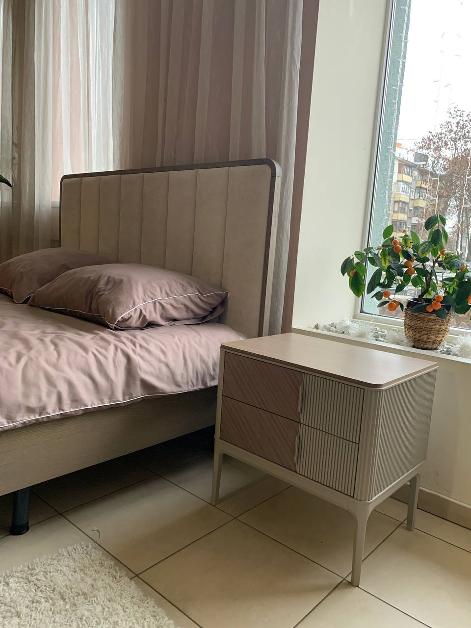 Тумба прикроватная Модена (шпон) Т-651