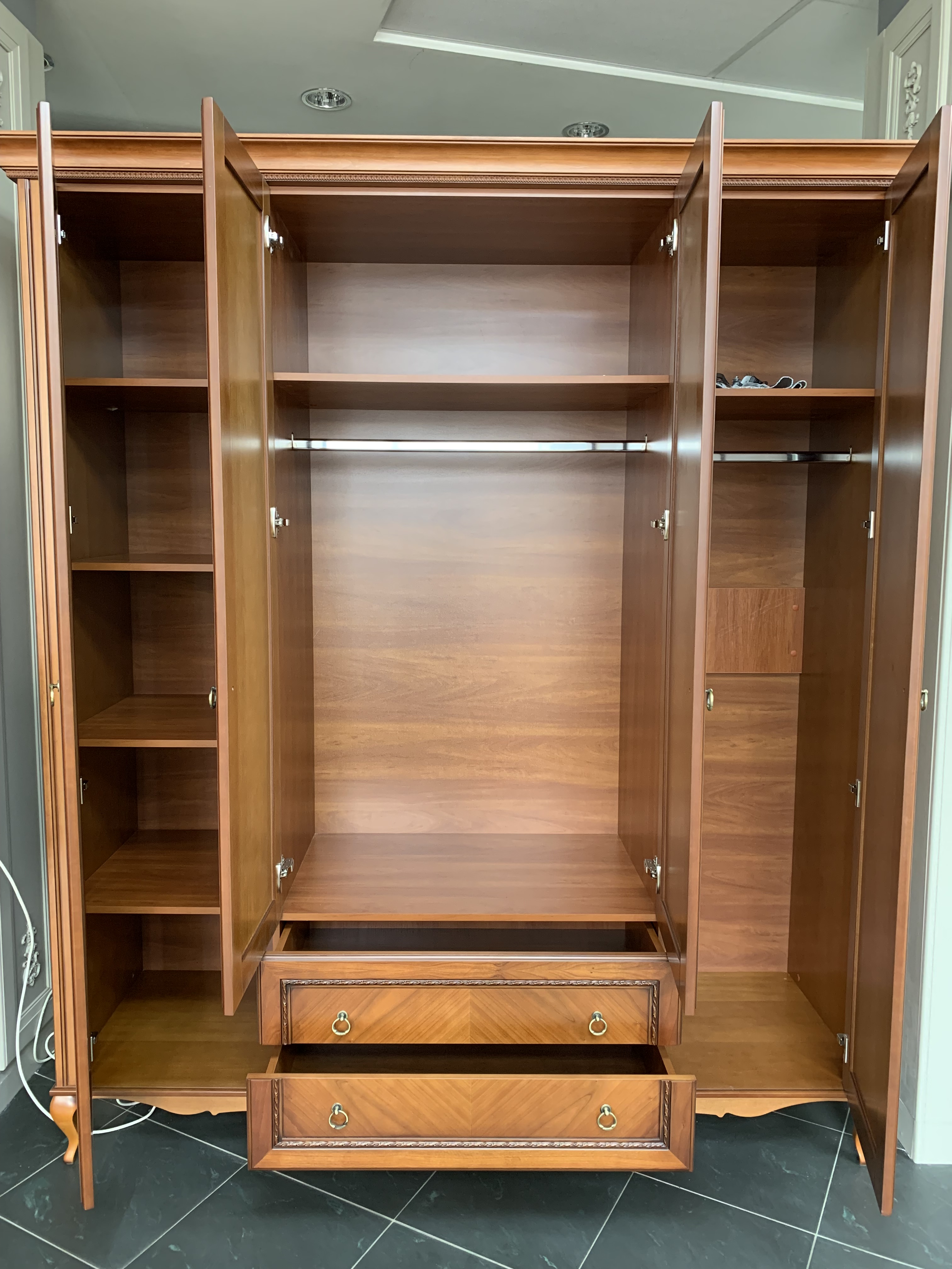 Шкаф для одежды Неаполь Т-454Д